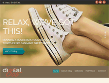 Tablet Screenshot of digital805.com
